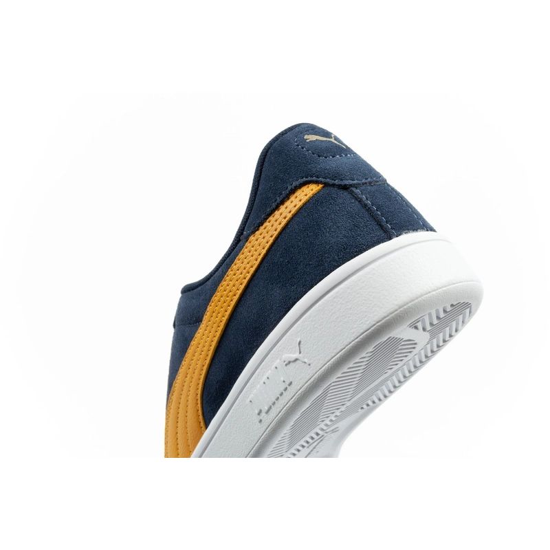 Puma men's sports sneakers Smash 3.0 leather classic fashionable navy blue sötétkék utcai cipő