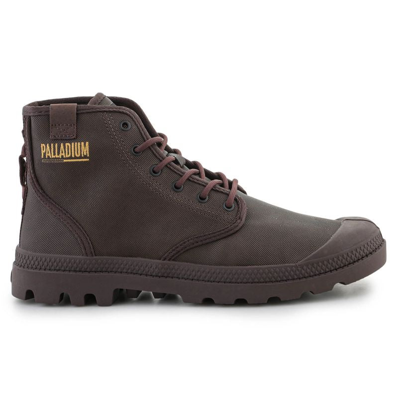 Palladium PAMPA HI COATED U 74375-249-M Dark Cocoa shoes Cipő
