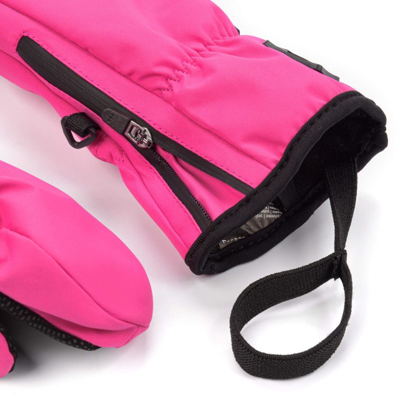 Meteor Winter Gloves Juna S pink/black rózsaszín kesztyű 17720