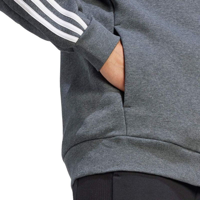 adidas Essentials Fleece 3-Stripes Full-Zip M Sweatshirt IJ6480 Pulóver