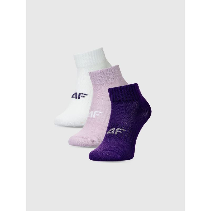 4f Girls' casual ankle socks (SET OF 3) 4FJWMM00USOCF497-95S General