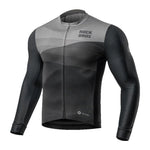 Rockbros 15120009003 Long Sleeve Cycling Jersey Spring/Summer - Black