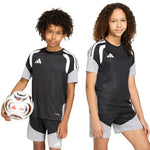 adidas Tiro 26 Competition Training Kids T-Shirt Black and KA7599 szürke póló