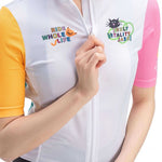 Rockbros 15210005004 women's cycling jersey with print - white fehér póló 15210005003-211670