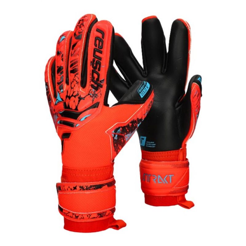 Reusch Attrakt Gold X Jr goalkeeper gloves 5372955-3333 Kesztyű