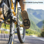 Rockbros black platform bike pedals