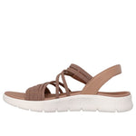 Skechers Women's GO WALK FLEX SANDAL EMMA 141473 TAN