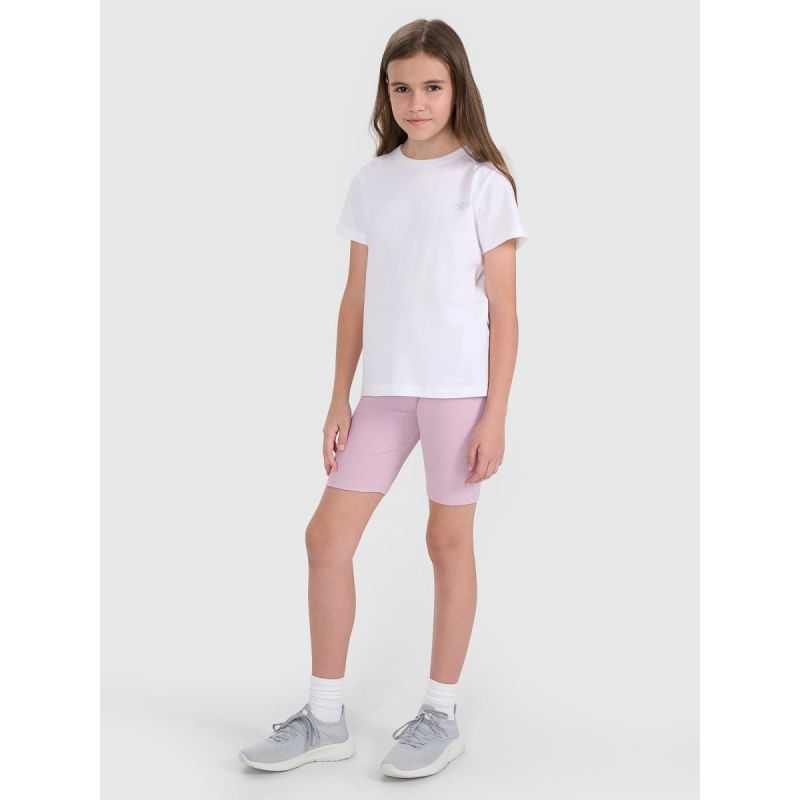 4f Regular plain T-shirt (SET OF 2) for children 4FJRAW25TTSHU3157-91S Ruházat