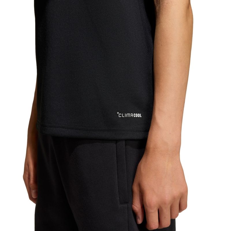 adidas Entrada 26 Kids T-Shirt Black JZ6629 104cm póló