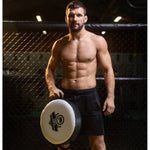 DBX Bushido Round and lightweight training shield | TO-White czarna training equipment, shields