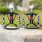 Rockbros 37213071001 Aluminum Alloy Bicycle Pedal Set - Black fekete sets
