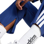 Men's adidas Essentials 3-Stripes Stanford Open Hem Blue JE6400 kék nadrág