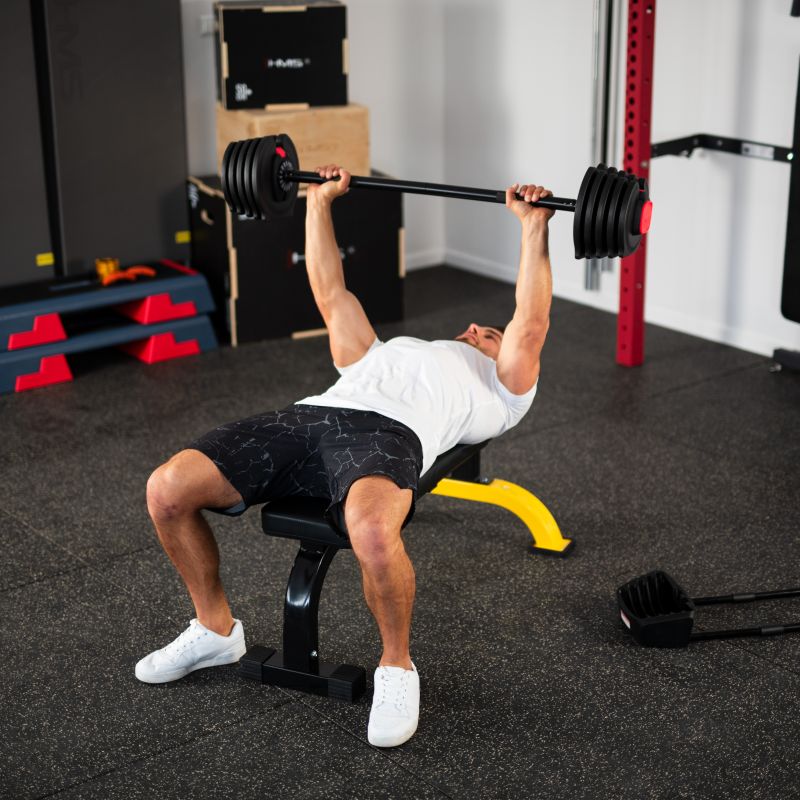 HMS SGR40 PRO SET 2in1 adjustable dumbbell set 43.5 kg csuklópánt 17-57-072