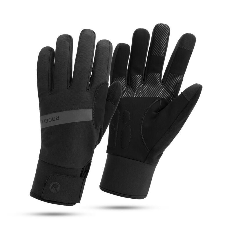 Rogelli NOVA winter gloves black 2XL fekete kesztyű