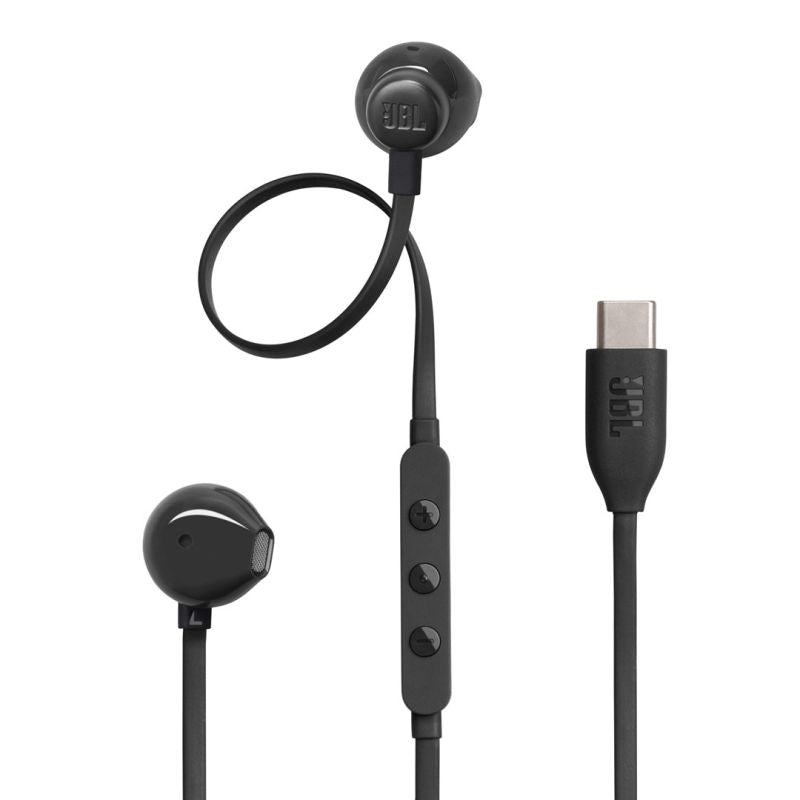 JBL Tune 305C In-Ear Headphones Black