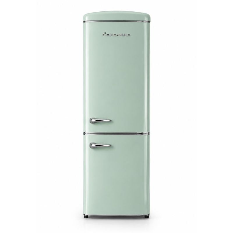 Vans Ravanson Retro Refrigerator 597mm x 707mm x 1943 mm | 315l | Total No Frost | Class E | menta home appliances
