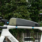 Rockbros DB005 Top Tube Bike 0.9L - Black and Green zöld táska