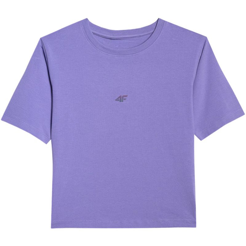 4f Women's T-shirt F2971 purple 4FWAW25TTSHF2971 51S Ruházat
