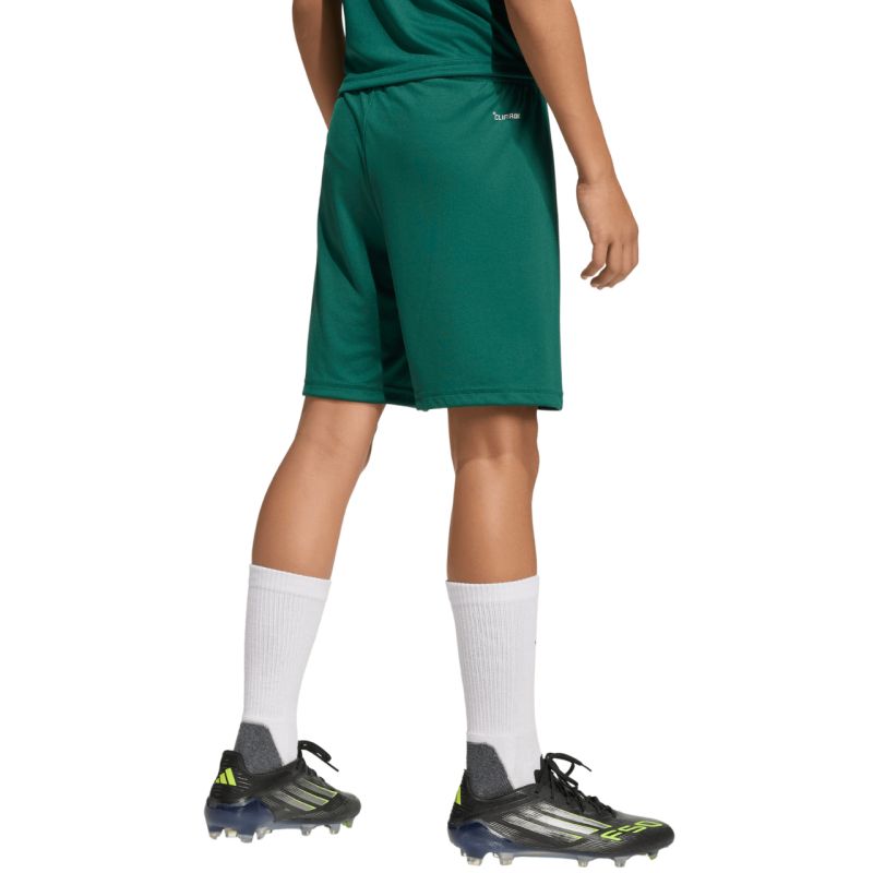 Adidas Entrada 26 Kids' Green zöld gyerek rövidnadrág KE9831