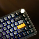 Machenike K600-B82W Wireless Mechanical Backlit Gaming Keyboard GR Silver Switch - Black szürke keyboards