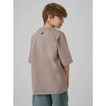 4F Boy's loose T-shirt with print 158/164 ruházat 4FJRSS26TTSHM4279-25S