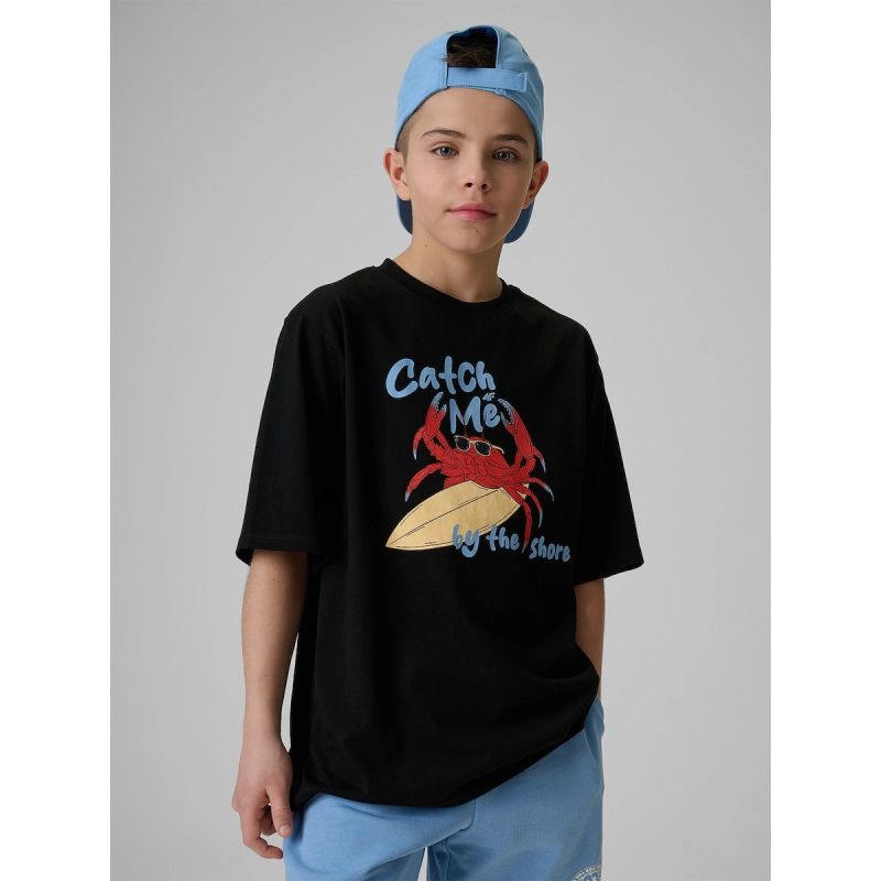 4F Boy's cotton T-shirt 158/164 ruházat 4FJRSS26TTSHM3903-20S