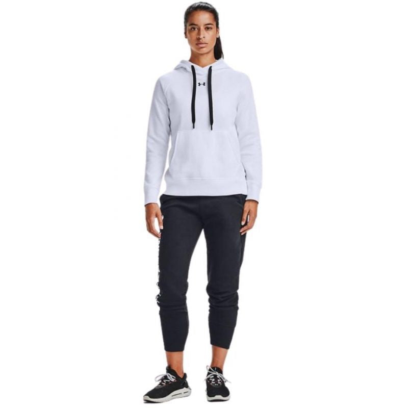 Under Armour Armor Rival Fleece HB Hoodie W 1356317 100 Pulóver