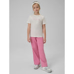 Girls' regular printed T-shirt 4F 4FJRSS26TTSHF3455-11S shirts