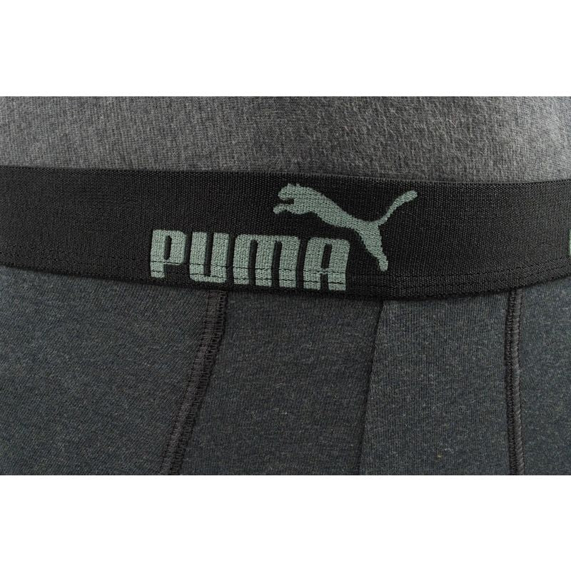 Puma Men's Boxer Briefs 9-Pack Black Gray Khaki Comfortable Cotton Alsónemű szürke