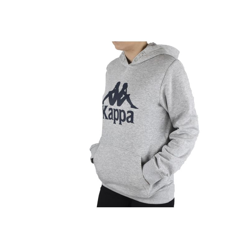 Kappa Taino Kids Hoodie Junior szürke kapucnis pulóver 705322J-18M