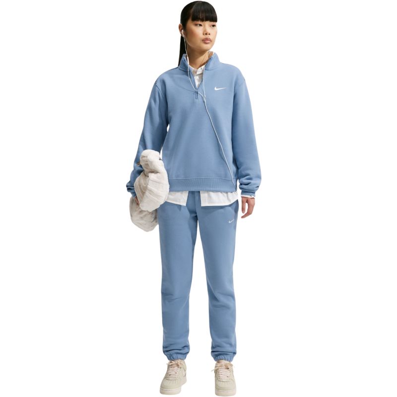 Nike Studio Fleece Women's Light kék nadrág IM8076486