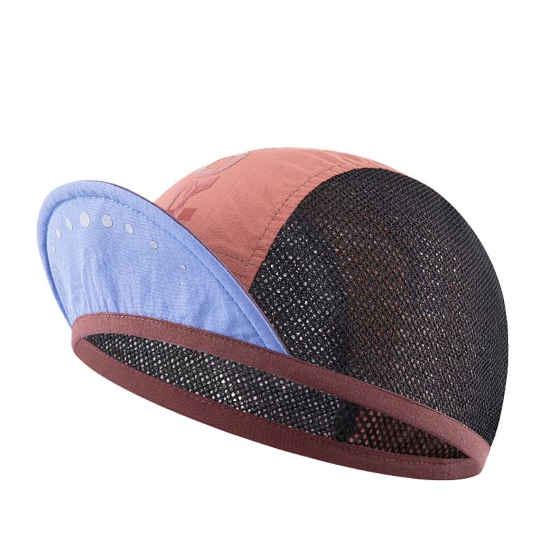 Rockbros Cycling Cap with Helmet Visor - Red