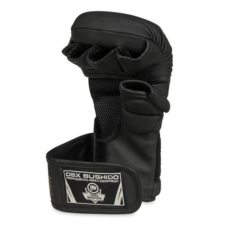 DBX Bushido MMA Sparring Gloves - Black Master - Valor Series fekete kesztyű