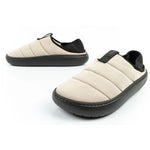 Crocs men's shoes slippers Classic Puff Moc slippers insulated bézs papucs