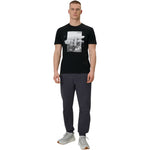 4F Men's T-shirt M2660 deep 20S fekete póló