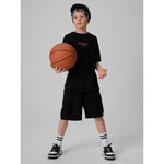 4F Boy's loose T-shirt with print 158/164 póló