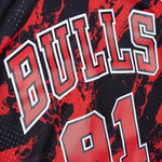 Mitchell & Ness Marble NBA Swingman Dennis Rodman Chicago Bulls Jersey 4xl mez