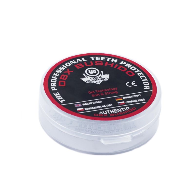 DBX Bushido Mouthguard + box - red | Standard piros protectors and knee pads