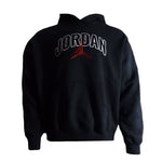AIR Jordan Brooklyn Fleece Men's Hoodie Black - fekete pulóver