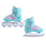 Smj sport 2in1 Jr Lili adjustable roller skates Szabadidő kiegészítő