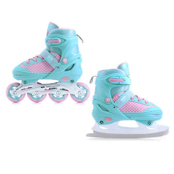 Smj sport 2in1 Jr Lili adjustable roller skates Szabadidő kiegészítő