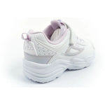 Fila Skye V children's sports for girls with velcro, fehér cipő