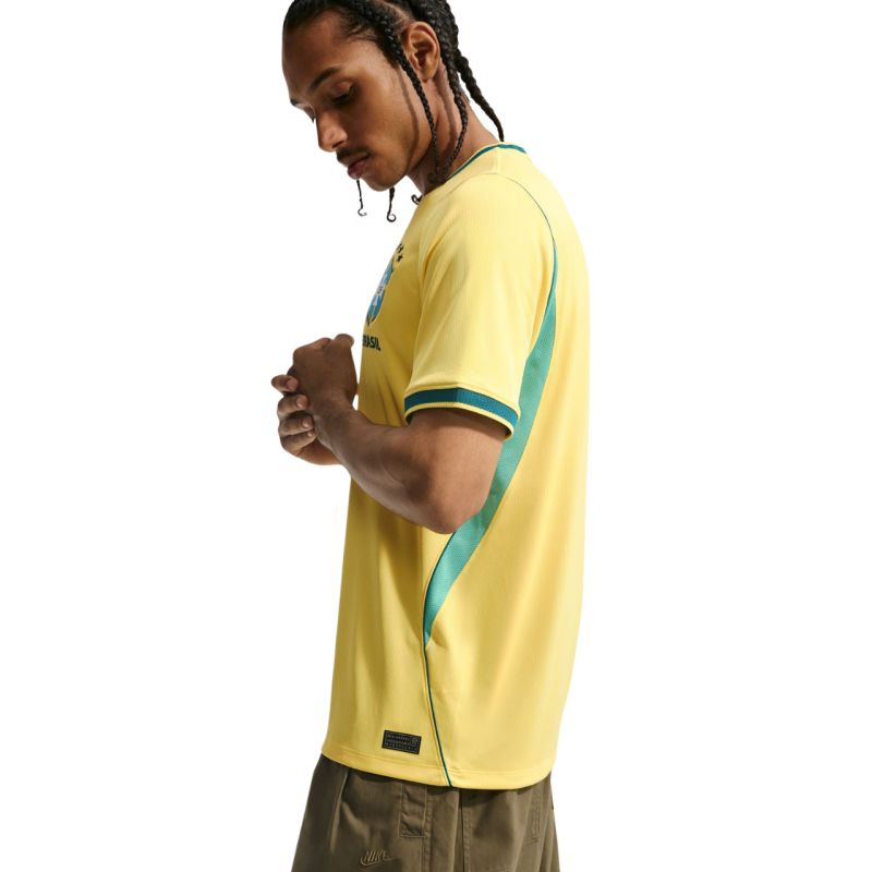 Nike Brazil 2026 Stadium Home Men's Jersey Yellow