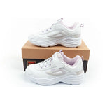 Fila Skye V children's sports for girls with velcro, fehér cipő