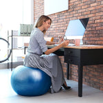 Wozinsky Exercise Ball, 65 cm, Blue jasnoniebieski labda 5907769300684-64269