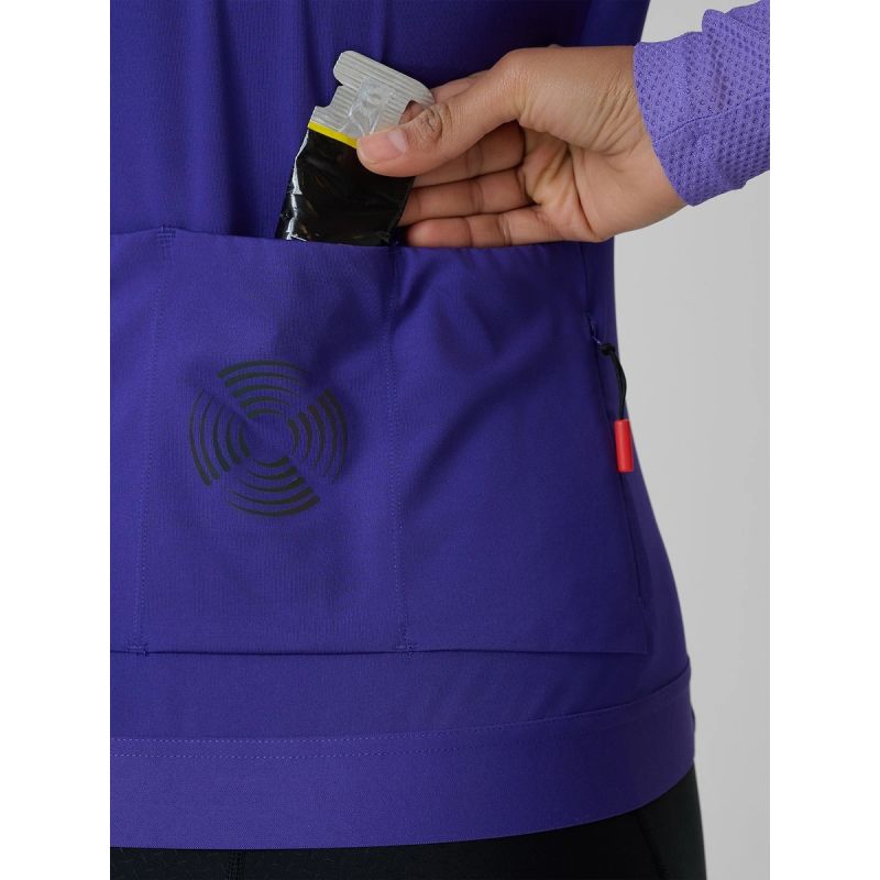 Women's cycling longsleeve with UPF50+ filter 4F