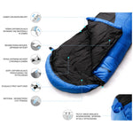 Meteor Samar sleeping bag uniw tourist equipment, sleeping bags 81103,81113