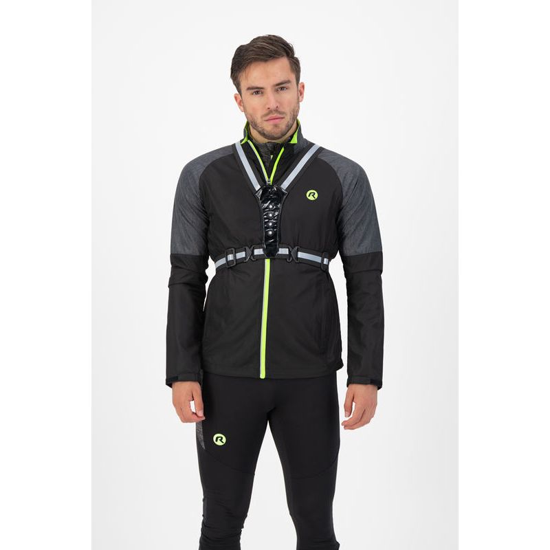 Rogelli LED reflective vest fekete vests