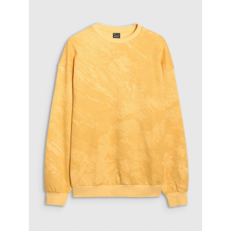 4f Men's sweatshirt without zipper, without hood 4FWSS25TSWSM1582-71A Egyéb