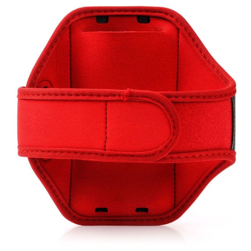 Meteor black and red armband with pocket fekete wirstbands, headbands